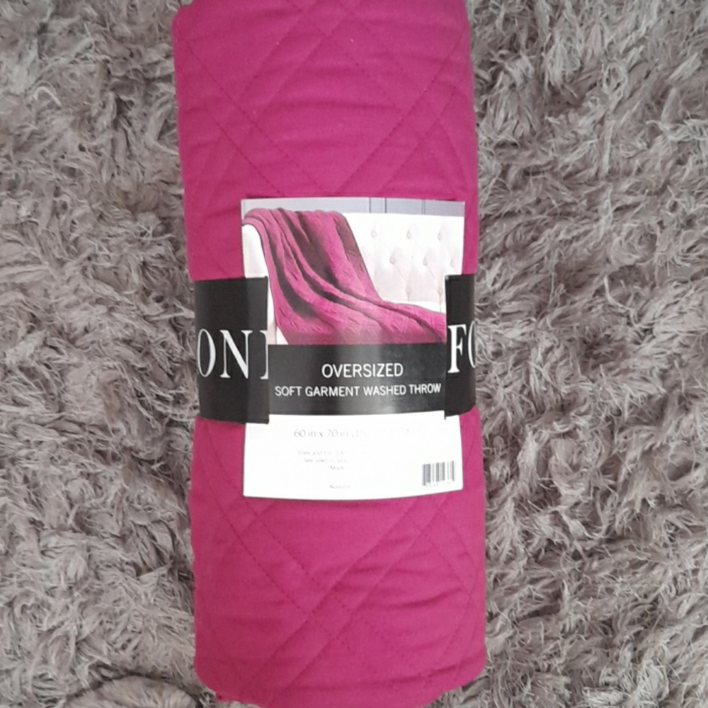 London Fog Oversized Throw